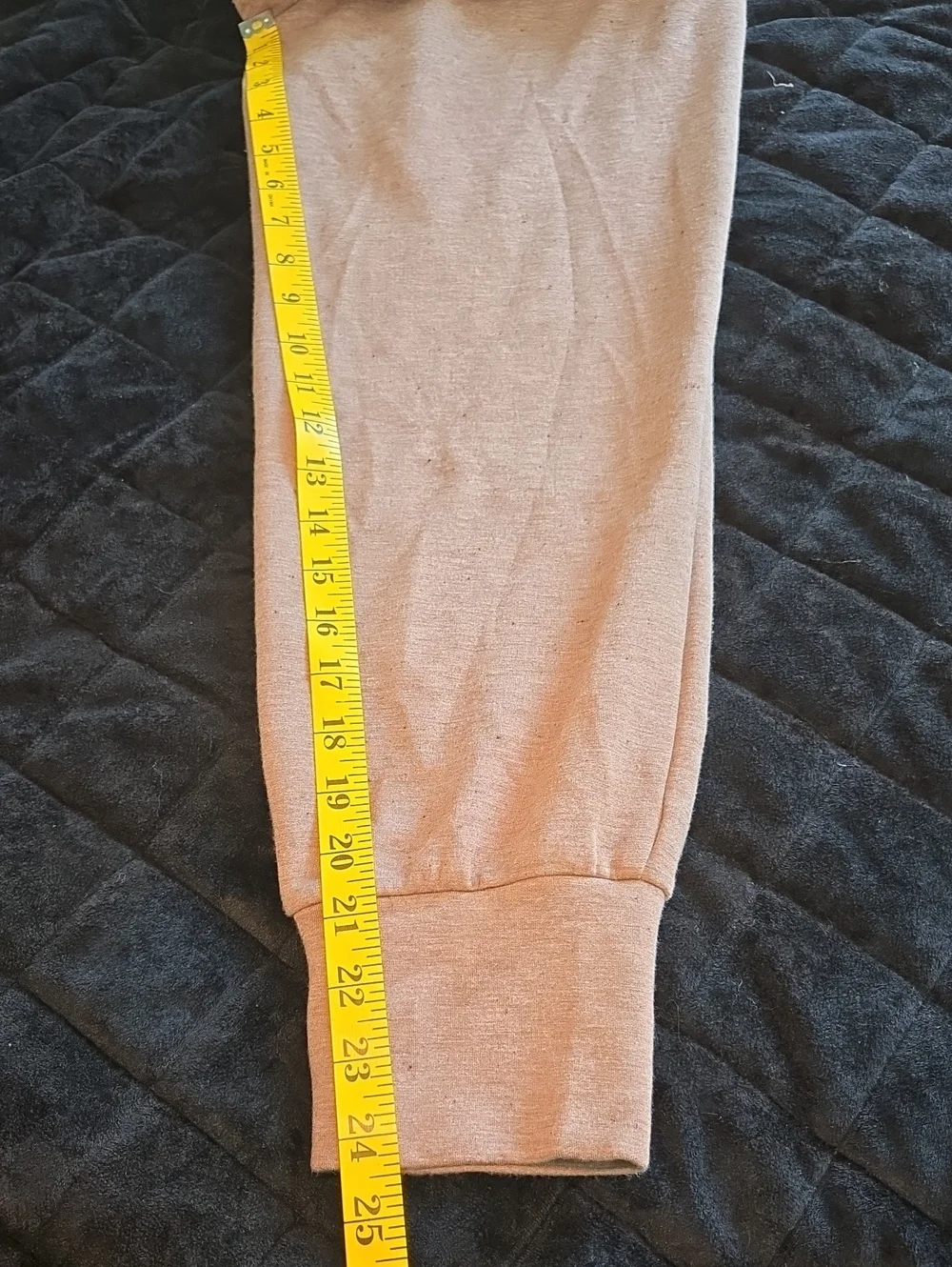 Varley The Slim Cuff 25 Pants Deep Taupe Marle Jogger Athleisure Womens Size XS